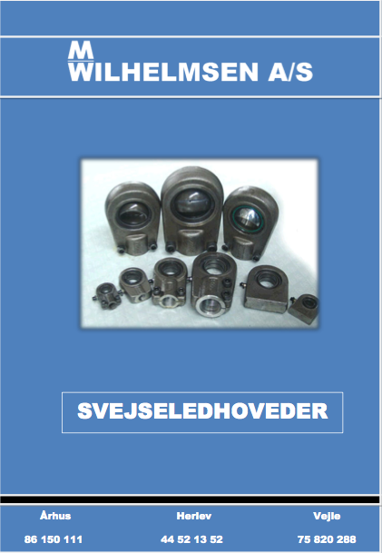 Welded joint heads catalogue