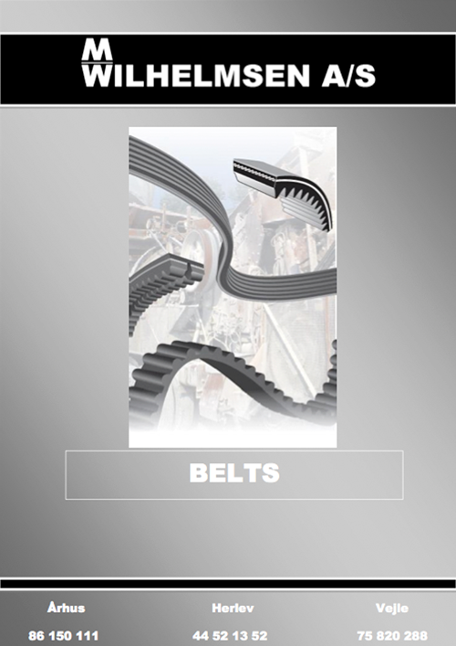 Belts catalogue